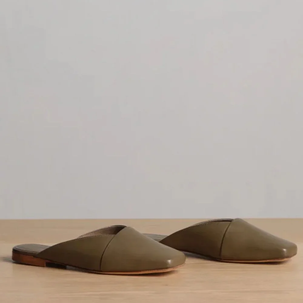 Jenni Kayne Mia Mule Earthen Size 40 or US 10 New Without Box - Picture 3 of 14